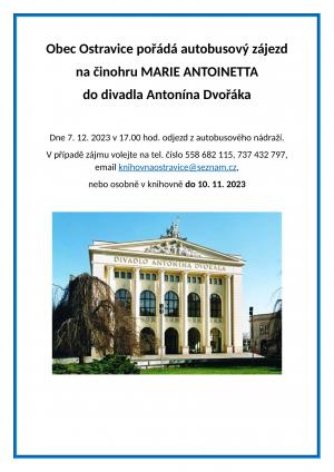 Autobusový zájezd do divadla 1